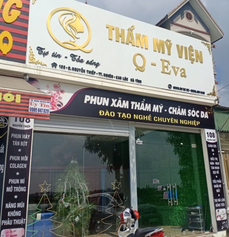 Hà Tĩnh: Thẩm mỹ viện Q - Eva ngang nhiên hoạt động trái phép!